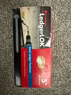 FastenMaster LedgerLOK 5" Deck Ledger Screws 50-Pack