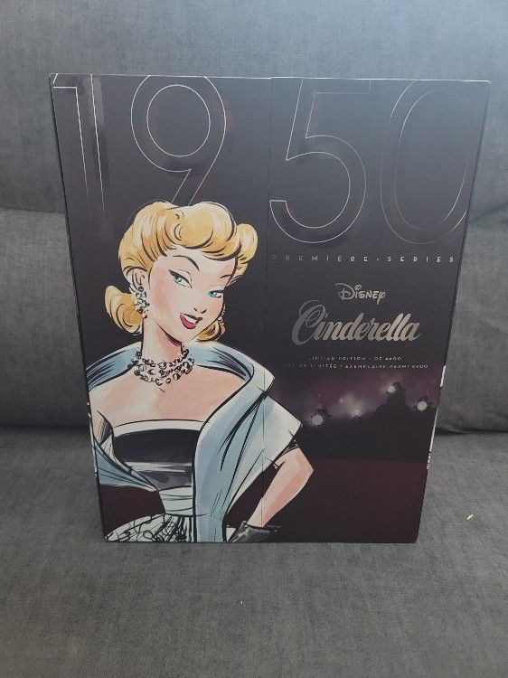 Disney Cinderella 1950 Doll Limited Ed 1 Of 4400