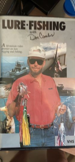 Lure Fishing with Don Combs VHS tape