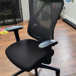 Ergonomic Office Chair With Wheels,Adjustable Lumbar Support,Armrest,Headrest-Tilt High Back Desk Chair, Home, Gamin