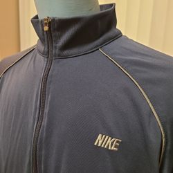 Vintage Y2K Nike sportswear Blue zip Up