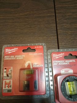 Three magnet pocket level $45