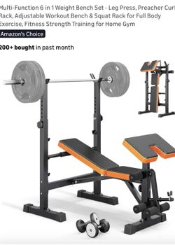 Brand New Weight Bench, Never Opened, Still In Box