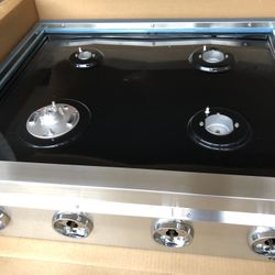 NEW NEVER USED DACOR 30” GAS STAINLESS STEEL RANGETOP IN BOX   NEVER TOUCHED 