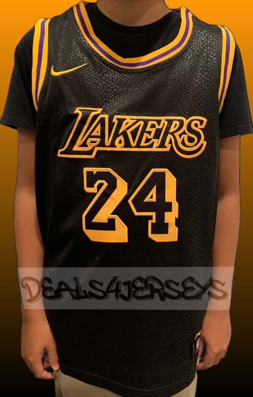Kobe Bryant Lakers Kids NBA Jerseys 