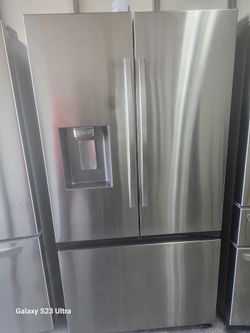 New Open Box Samsung Large Capacity 31cu Ft Stainless Steel French Door Refrigerator