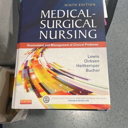 Medical Surgical Nursing Book