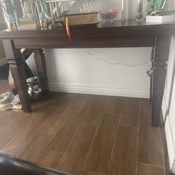 Beautiful Wood Console Table 