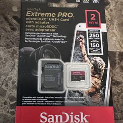 SanDisk 2TB Extreme microSD cards