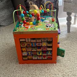 My busy World Interactive Toy Wooden