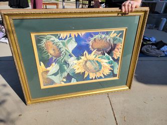 Sunflower Larry K. Stephenson Oil Painting