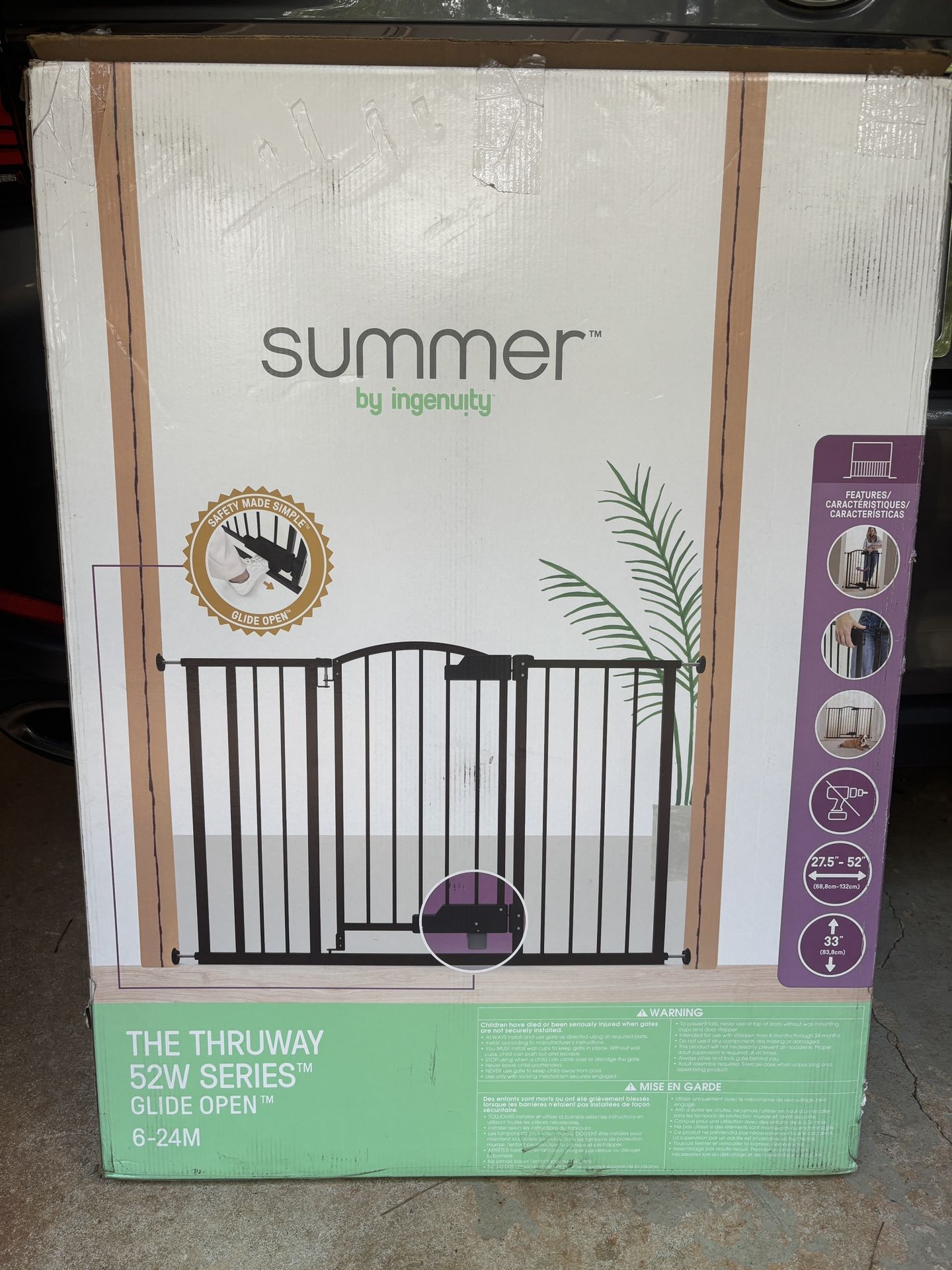 New - In Box - Baby Gate 
