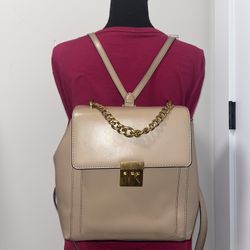 Michael Kors Mindy Leather Backpack Bag