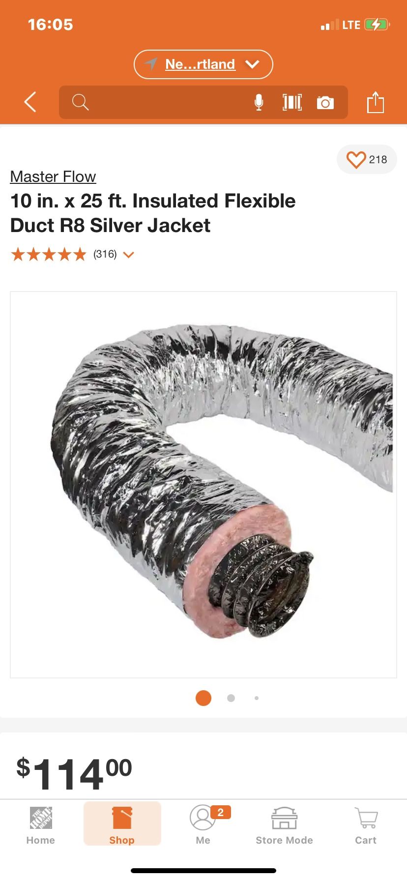 HVAC Duct 10”