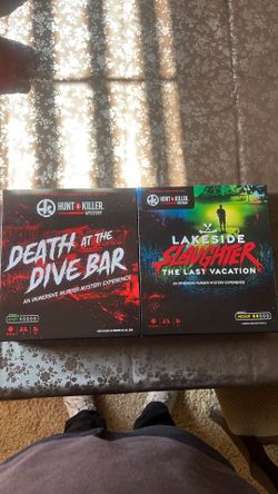 Hunt a Killer Mystery Boardgame 2-Pack!