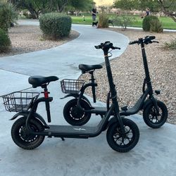 Electric Scooters with Seats