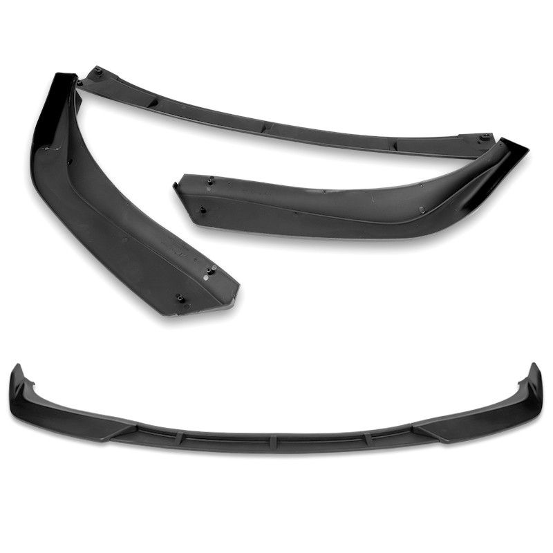 For 2006-2008 Lexus IS250 IS350 STP-Style Matt Black Front Bumper Spoiler Lip -(2-PU-420