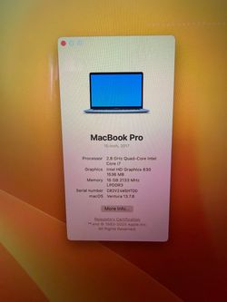 MacBook Pro 2017