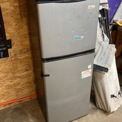 Mini Fridge And Microwave 