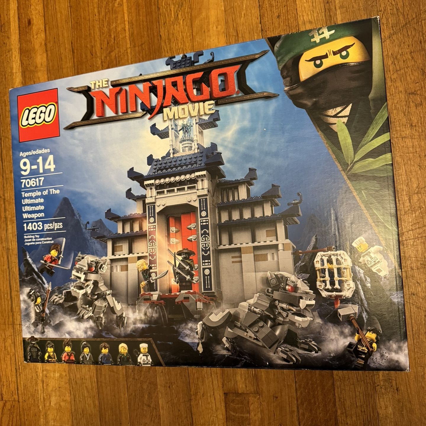 Lego leche ninjago temple of the ultimate weapon