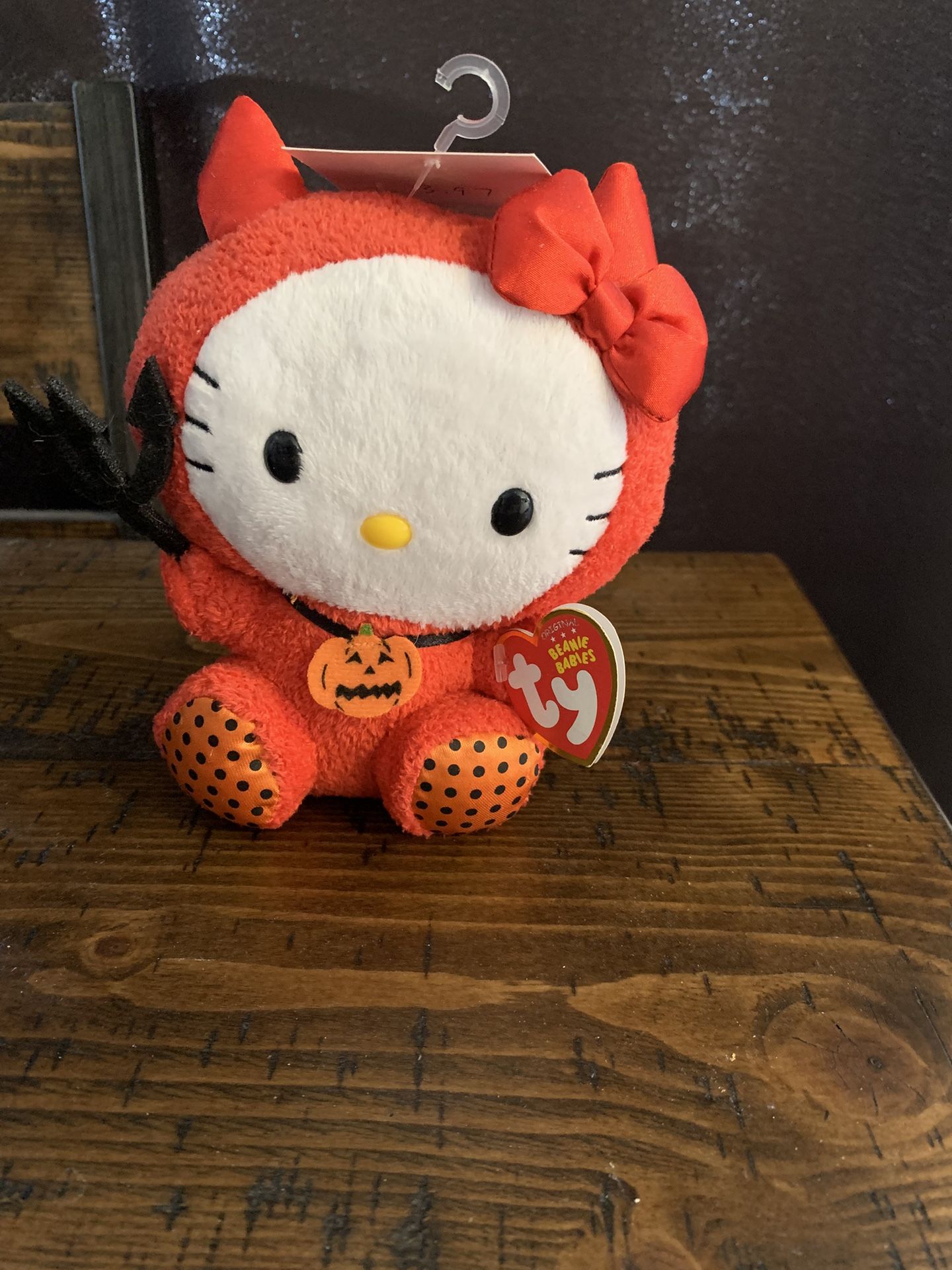 Devil Beanie Baby Hello Kitty