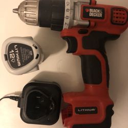 Mini 12 Volt Lithium Drill Set