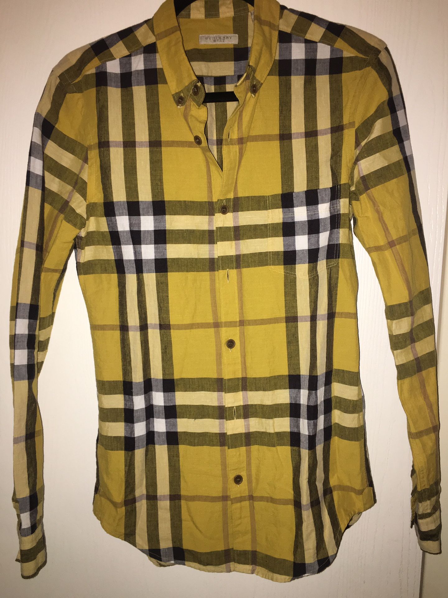 Mens Burberry Shirt (Size Small) $140