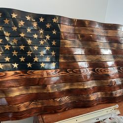 Wooden Flag