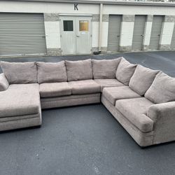 Large Gray Sectional