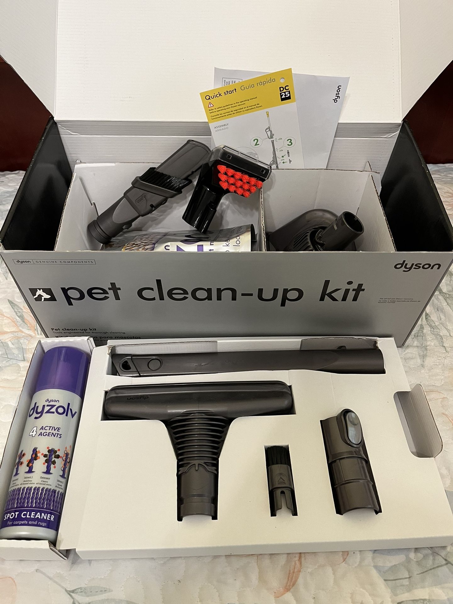 Dyson Pet Clean Up Kit DC 25 NEW
