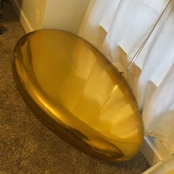 Gold Riverstone Cocktail Table 