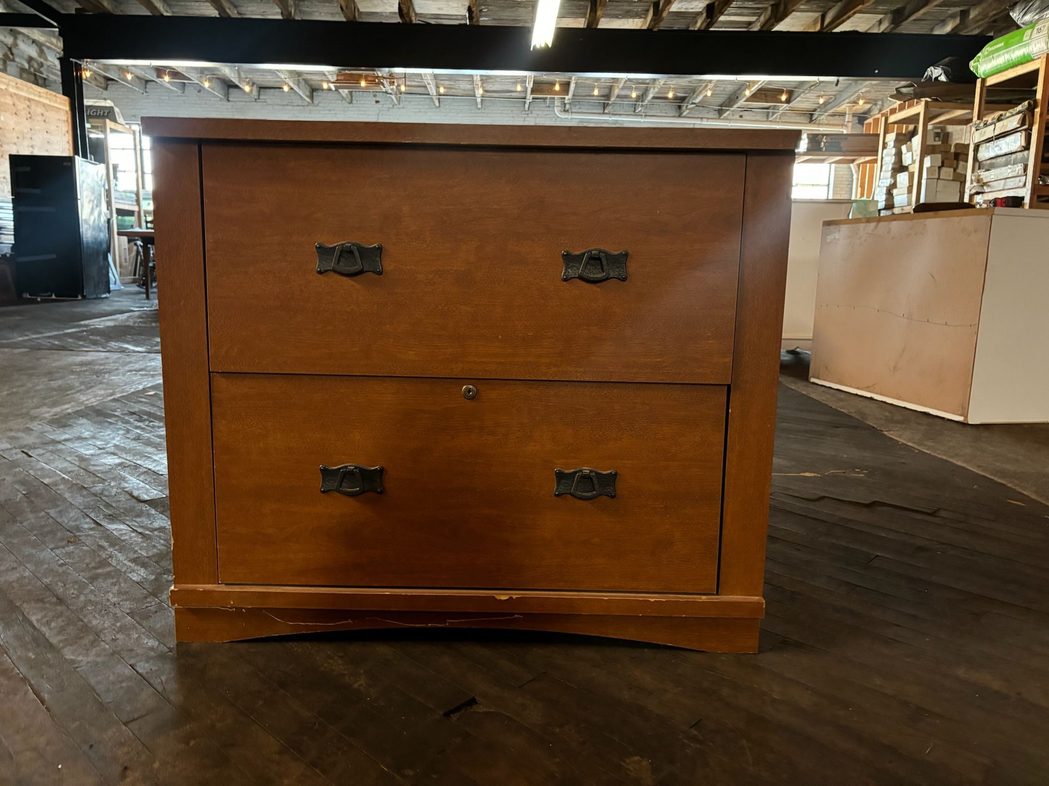 2 Matching Office File Cabinets
