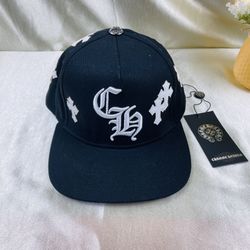 Brand New Black Chrome Hearts Trucker Sun Hat