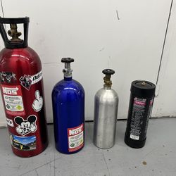 Nos Tanks 5, 10 20lbs