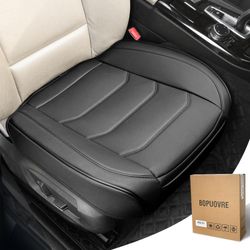  PU Leather *2 Bottom* Car Seat Covers/Cushions Universal Black