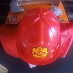Kids 4 Piece Fireman Dress Up set $3.