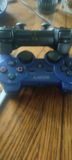 Two DualShock controllers Sony