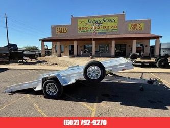 2027 Aluma 15X80 All Aluminum, 3K Gvwr, Single Axle-(8015Tilt-S-El)