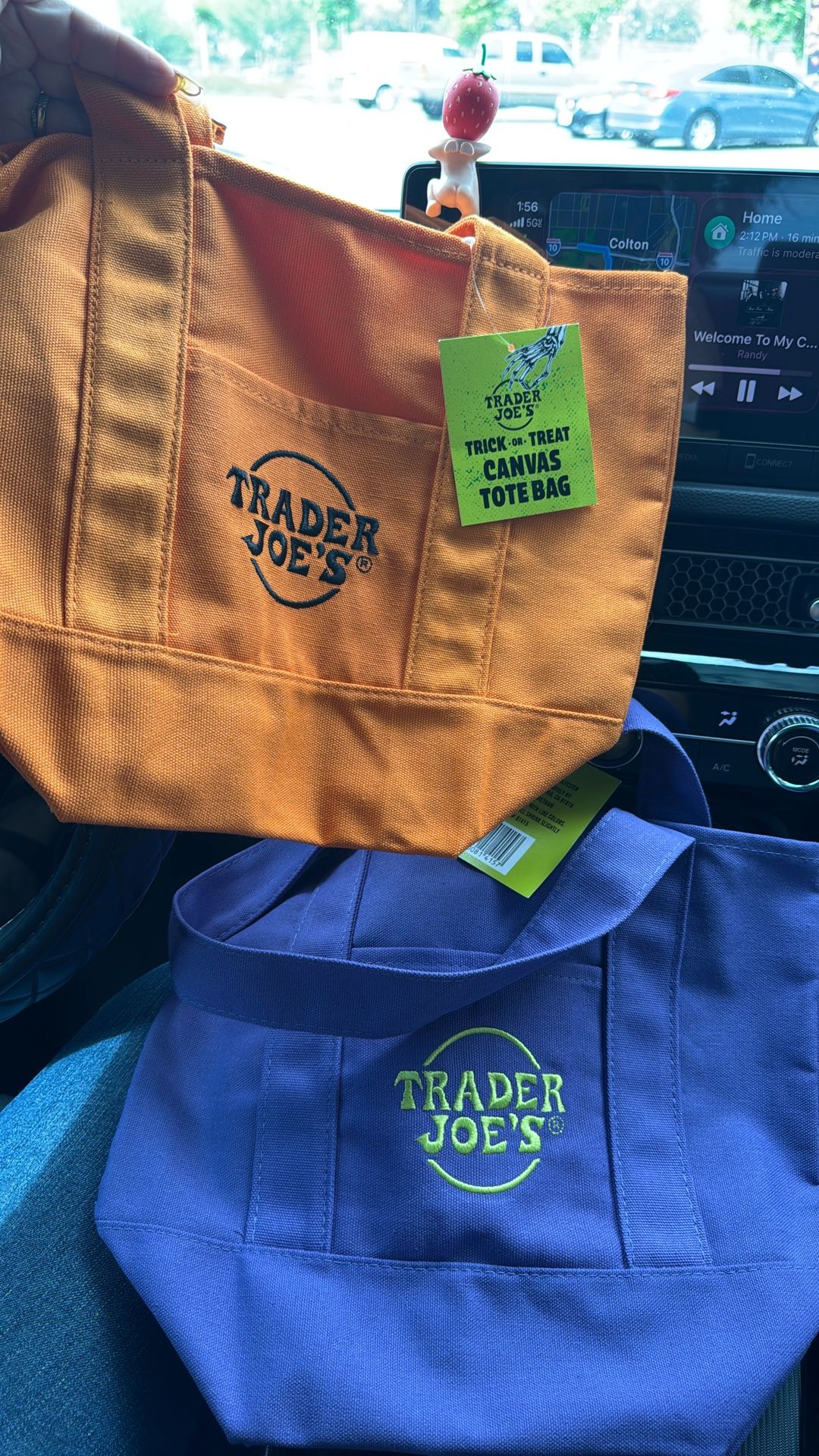 Trader Joe Halloween Tote bags