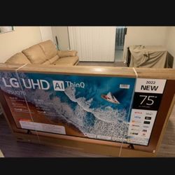 75” Lg Smart 4K LED UHD Tv