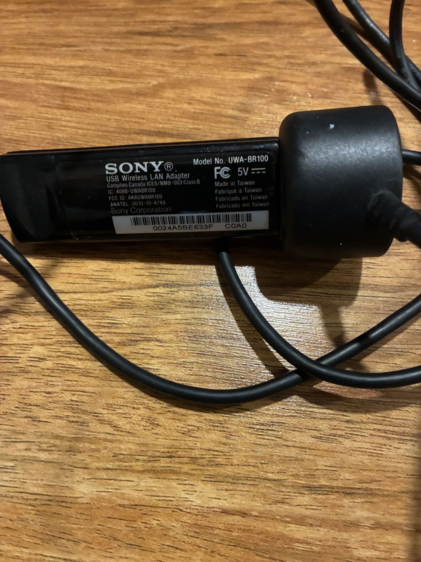 Genuine SONY UWA-BR100 USB Wireless LAN Adapter For Bravia TV Or Blue-Ray.