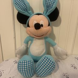 Bunny Mickey Mouse plush