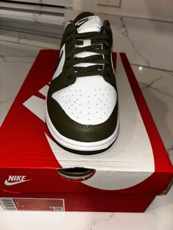 White Olive Nike Dunk Low