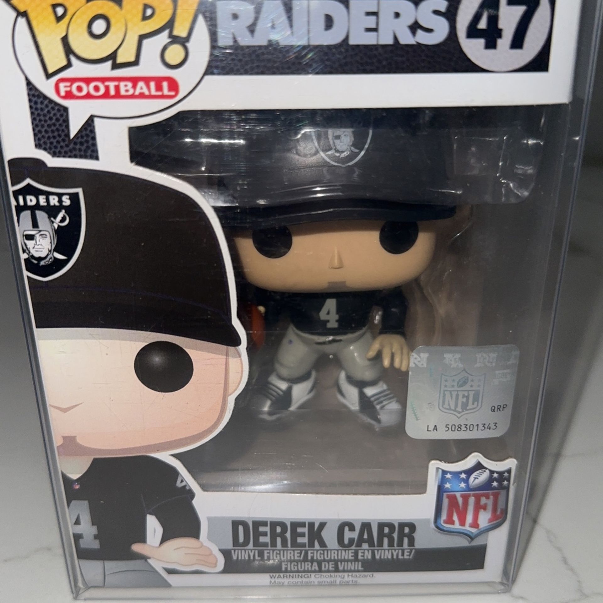 Derek Carr Raider Funko Pop Arts & Crafts supplies