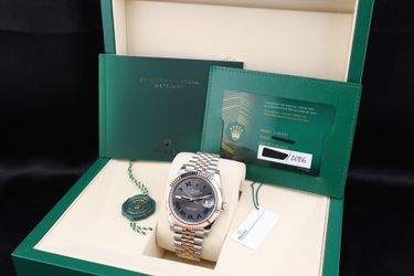 Rolex DateJust 41 Rose Gold Wimbledon On Jubilee 2026 Fully Sticker 126331