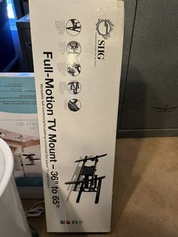 TV MOUNT FULL MOTION 36” to 65” TV