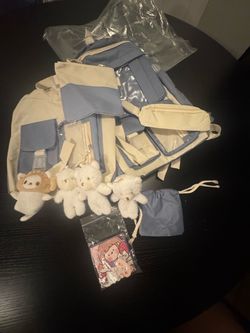 Juego de 5 mochilas estética