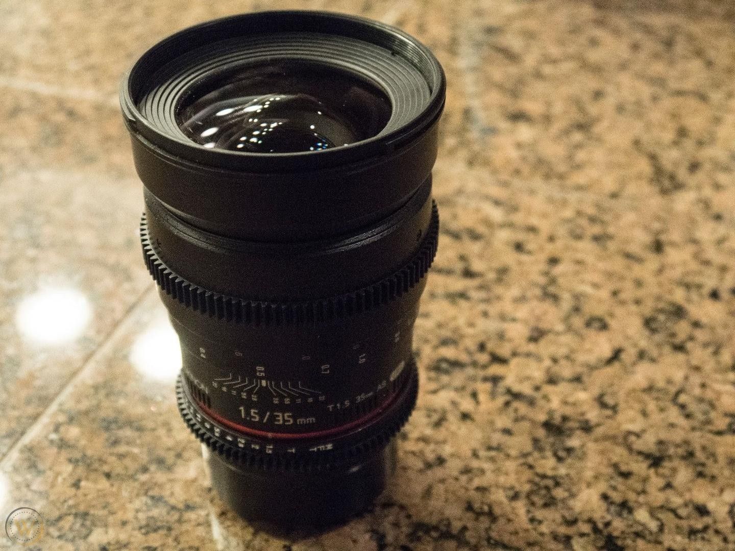 Rokinon 35mm 1.5T Nikon Mount Lens