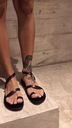 Leather sandals