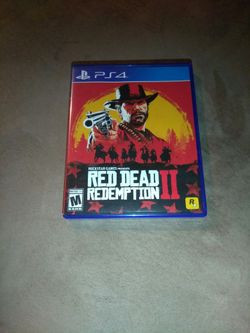 Red Dead Redemption 2 PS4 PlayStation 4